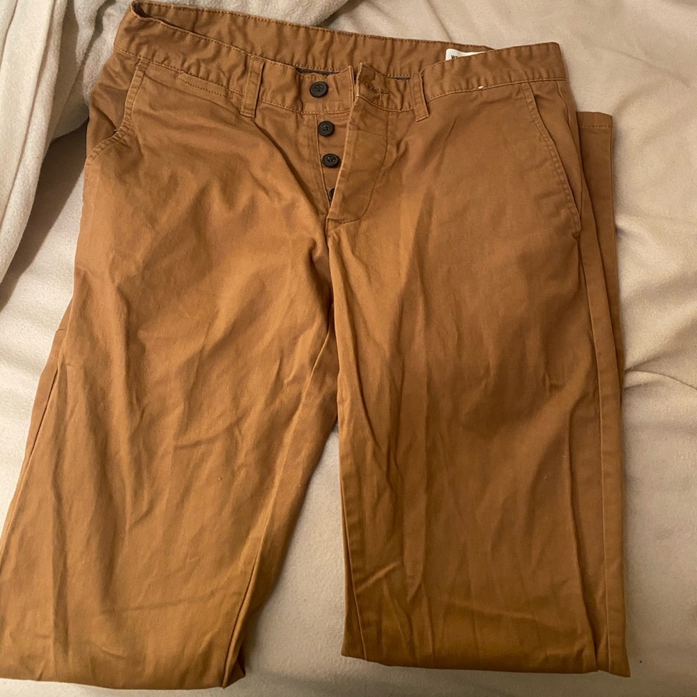 Denim&Co. dark khaki pants